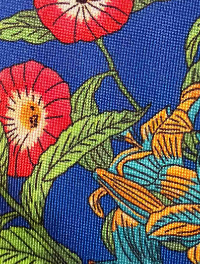 Floral Print Silk Tie | Made in Italy