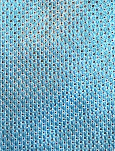 Light Blue Silk Patterned Tie Harpers close up