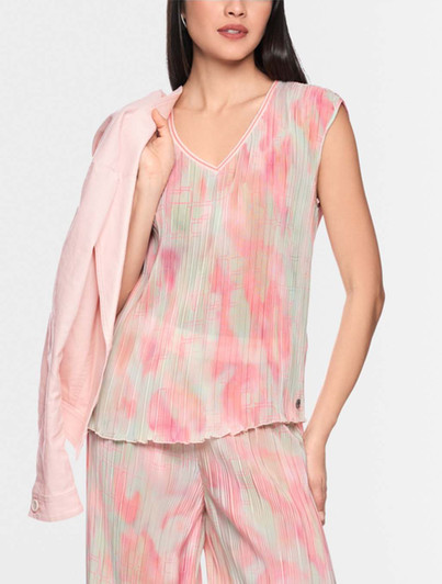 Watercolor Patterned Blouse Marc Cain