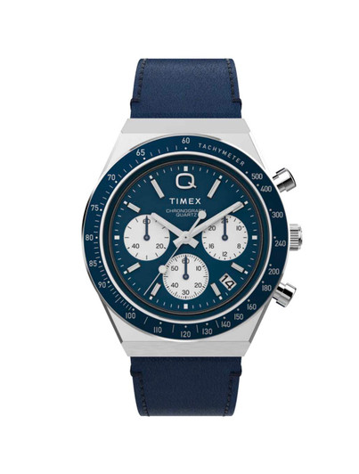 Timex Leather Strap Watch