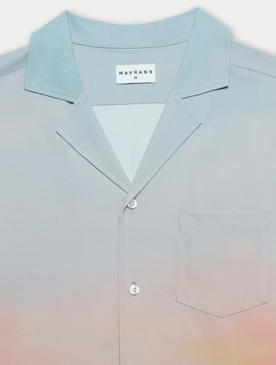 Sunset Weekend Shirt MAVRANS close up