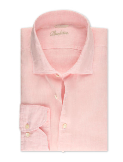 Regular Solid Linen Shirt | Stenstroms
