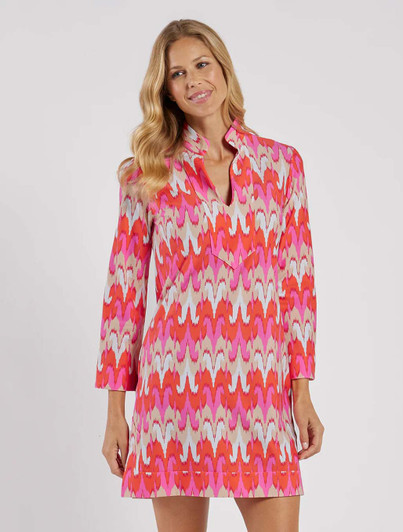 Kate Paradise Ikat Print Dress  Jude Connally