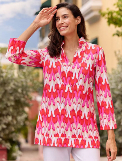 Chris Paradise Ikat Print Top | Jude Connally