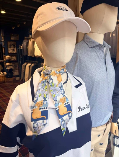 Gameday Lion Silk Scarflette