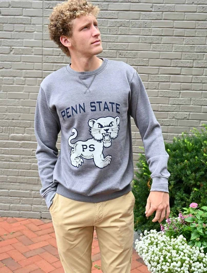 Penn State Vault Lion Super Soft Crew Neck | Ouray