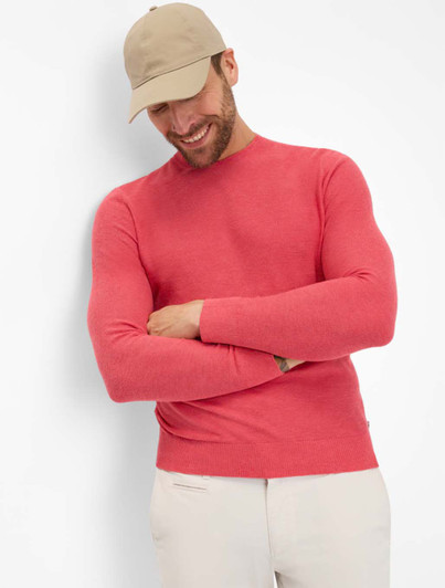 Rick Linen Mix Crewneck Sweater BRAX