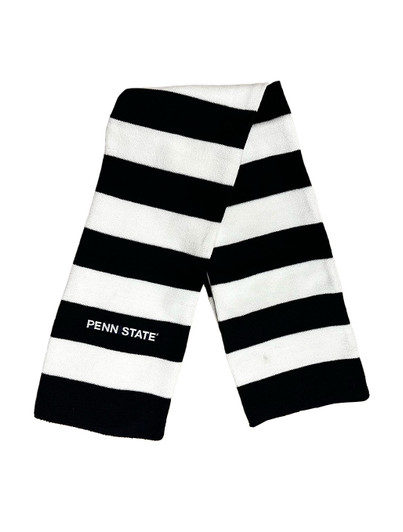 Penn State Rugby Striped Scarf Logofit