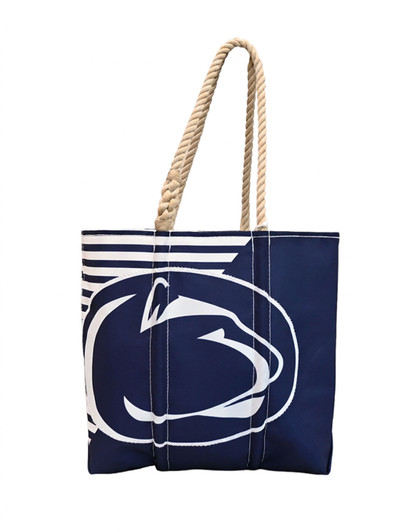 Penn State Breton Stripe Medium Tote Sea Bags