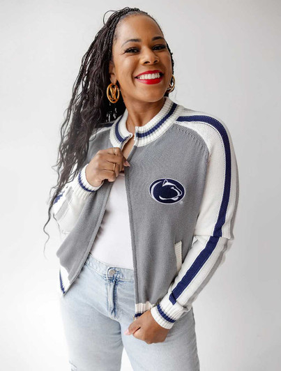Penn State Zip Up Sweater | Gameday Social