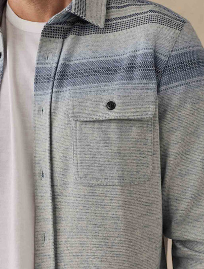 Faherty Legend River Ombre Sweater Shirt