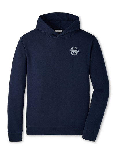Penn State Retro Logo Oasis Pullover Hoodie | Peter Millar
