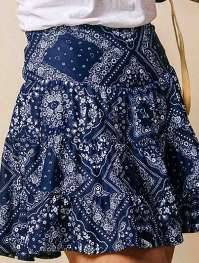 Womens Penn State Bandana Skirt Smith & Quinn