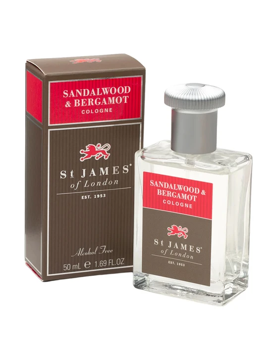 Sandalwood & Bergamot Cologne | St. James of London