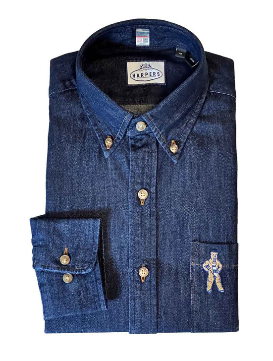 Penn State Nittany Lion Denim Shirt | Harpers