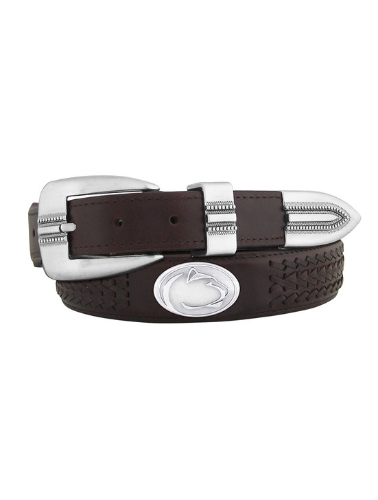 Penn State Braided Leather Belt | Zep-Pro
