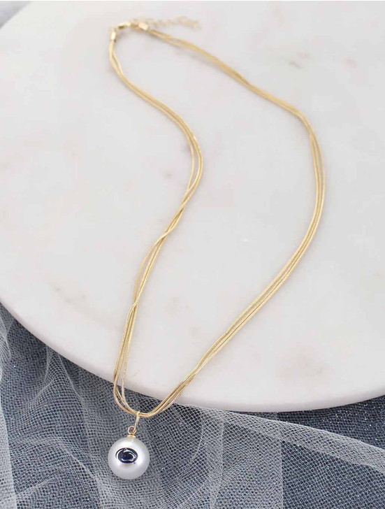 Penn State Pearl Charm Necklace | Seasons Jewelry