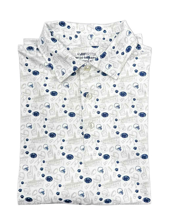 Penn State Printed Polo | Vineyard Vines