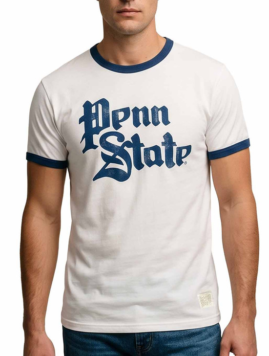Penn State Vintage Ringer Tee | Original Retro Brand