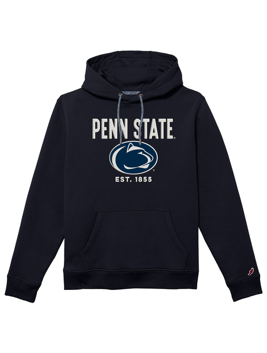 Penn State Raw Edge Appliqué Hoodie League