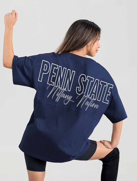 Penn State Oversize Nittany Nation Tee | Gameday Couture