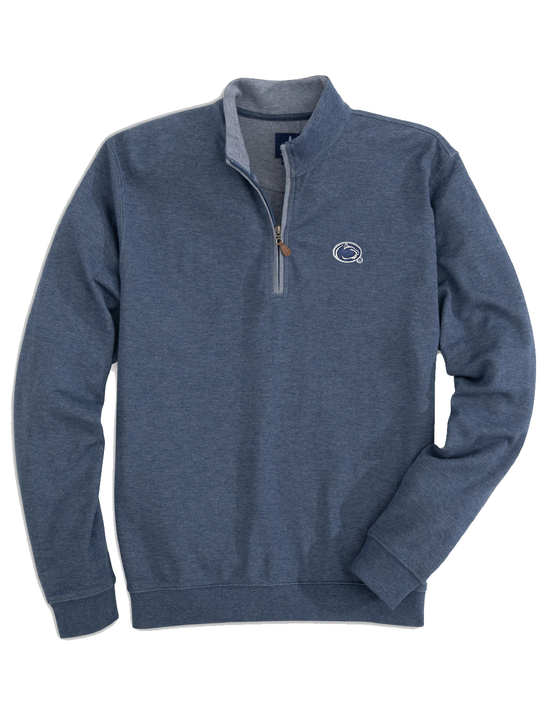 Penn State Sully Light Blue Quarter Zip | Johnnie-O