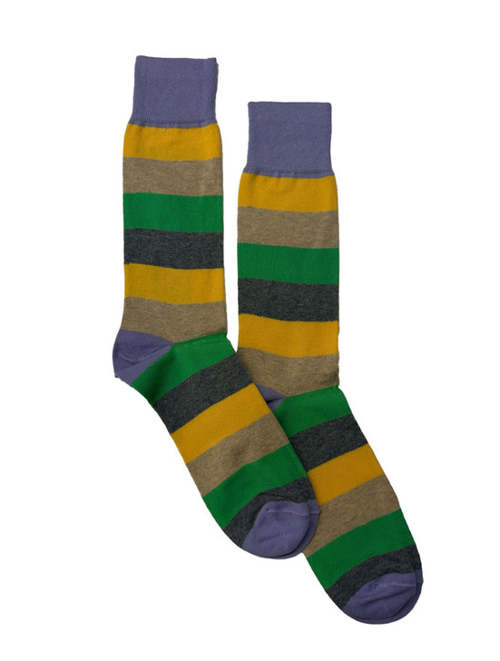 Stripe Socks Made in Italy | Harpers