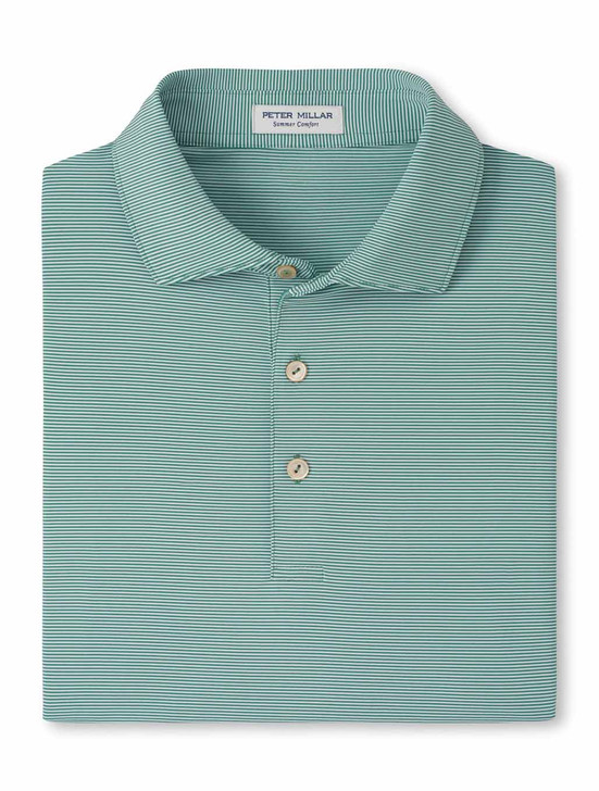 Jubilee Performance Stripe Jersey Polo | Peter Millar