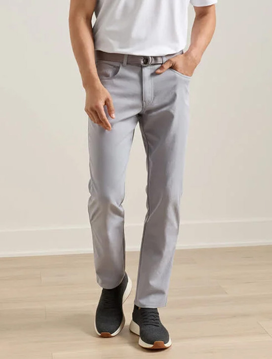 Essential EB66 Performance Five Pocket Pant Peter Millar Grey
