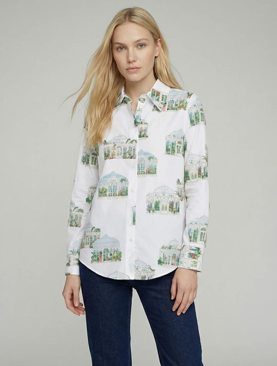 Greenhouse Print Blouse | Vilagallo