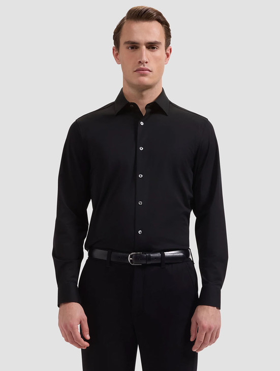 James OoohCotton Solid Shirt | Bugatchi