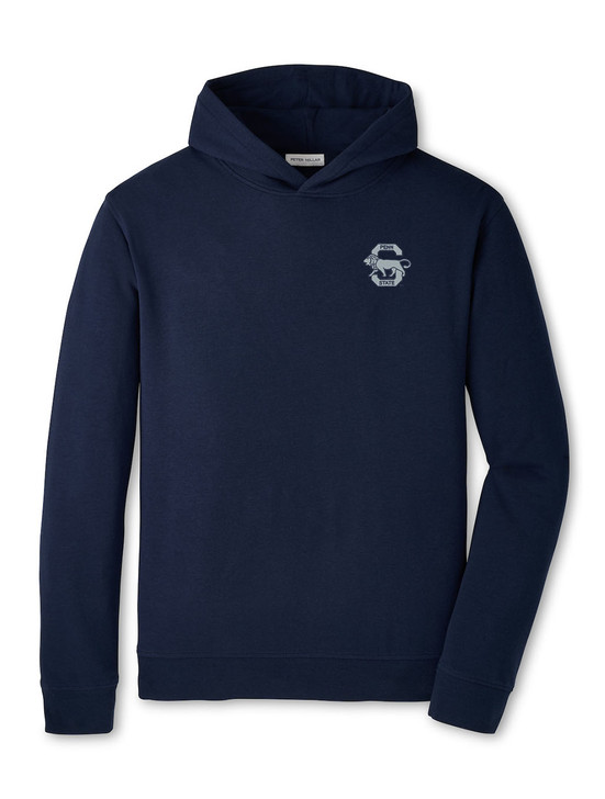 Penn State Retro Logo Oasis Pullover Hoodie | Peter Millar