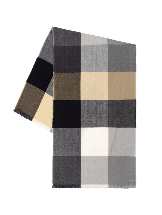 Check Wrap Scarf | EchoDesign