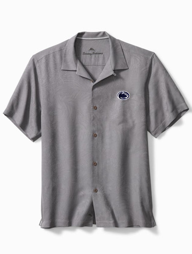 Penn State Tropic Isles Camp Shirt - Tommy Bahama Shadow (3XL) | Harpers