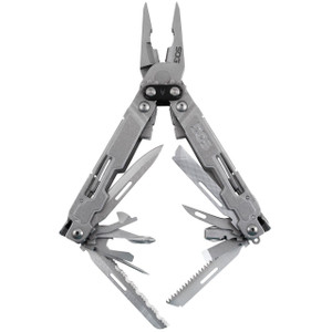 SOG PowerAccess Deluxe + Hex Bit Kit Satin SOG PowerAccess Deluxe + Hex Bit Kit Satin