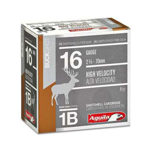 Aguila Sub-Gauge Ammunition 16ga 2-3/4" 1-1/8oz 1240fps #7.5 (25 Rounds) Aguila Sub-Gauge Ammunition 16ga 2-3/4" 1-1/8oz 1240fps #7.5 (25 Rounds)