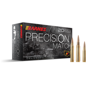 Barnes Bullets Ammunition - Precision Match Ammunition, 6.5 Creedmoor 140gr Match Burner OTM BT (20box/200outer) (30166) Barnes Bullets Ammunition - Precision Match Ammunition, 6.5 Creedmoor 140gr Match Burner OTM BT (20box/200outer) (30166)