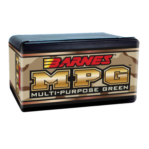 Barnes Bullets Bullets - MPG (Multi-Purpose Green, Lead-Free), 30 cal (.308) 150gr MPG FB (50/box) Barnes Bullets Bullets - MPG (Multi-Purpose Green, Lead-Free), 30 cal (.308) 150gr MPG FB (50/box)