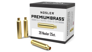 Nosler Custom Brass .28 Nosler 25 Nosler Custom Brass .28 Nosler 25