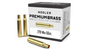 Nosler Custom Brass .270 Winchester 50 Nosler Custom Brass .270 Winchester 50