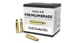 Nosler Custom Brass .6.5x55 Swedish Mauser 50 Nosler Custom Brass .6.5x55 Swedish Mauser 50
