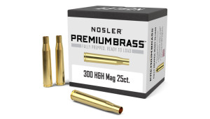 Nosler Custom Brass .300 H & H 25 Nosler Custom Brass .300 H & H 25