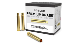 Nosler Custom Brass .375 H&H 25 Nosler Custom Brass .375 H&H 25