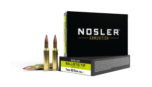 Nosler Ballistic Tip Ammunition - 7mm-08 Rem 140g BT SP (20ct) Nosler Ballistic Tip Ammunition - 7mm-08 Rem 140g BT SP (20ct)