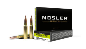 Nosler Ballistic Tip Ammunition - 6.5mm Crdmr 120g BT SP (20ct) Nosler Ballistic Tip Ammunition - 6.5mm Crdmr 120g BT SP (20ct)
