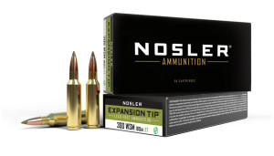 Nosler E-Tip Lead Free Ammunition - 300 WSM 180g ET SP (20ct) Nosler E-Tip Lead Free Ammunition - 300 WSM 180g ET SP (20ct)