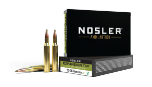 Nosler E-Tip Lead Free Ammunition - 25-06 Rem 100g ET SP (20ct) Nosler E-Tip Lead Free Ammunition - 25-06 Rem 100g ET SP (20ct)