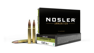 Nosler E-Tip Lead Free Ammunition - 9.3x62 Mauser 250g ET SP (20ct) Nosler E-Tip Lead Free Ammunition - 9.3x62 Mauser 250g ET SP (20ct)
