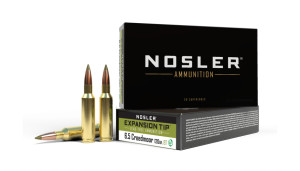Nosler E-Tip Lead Free Ammunition - 6.5mm Crdmr 120g ET SP (20ct) Nosler E-Tip Lead Free Ammunition - 6.5mm Crdmr 120g ET SP (20ct)