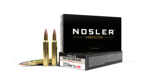 Nosler Match Grade Ammunition - 223 Rem 77g CC HPBT (20ct) Nosler Match Grade Ammunition - 223 Rem 77g CC HPBT (20ct)